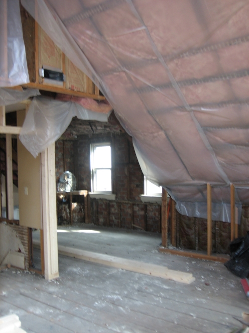 Living Room into Kitchen